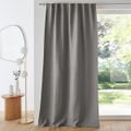 Blickdichter Vorhang Exurie Unisex Grau 140x350CM