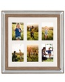 6er-Fotorahmen aus Glas Modern SINTA 6er-Fotorahmen aus Glas Modern SINTA