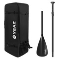 Kit Rucksack Und Paddelschale - Eclipse Black Unisex Schwarz ONE SIZE