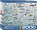 puzzle Kriegsflugzeuge Evolution 2000 Teile