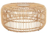 Beliani, Couchtisch aus Rattan Boho RANDAZZO Couchtisch aus Rattan Boho RANDAZZO