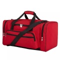 Only-bags.store - Sporttasche Reisetasche Fitnesstasche mit Schulterriemen Wochenendtasche, für Damen, Rot, One Size