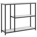 HOMCOM - Konsolentisch, One Size, Weiss