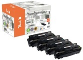 Peach Spar Pack Tonermodule kompatibel zu HP 410X, CF410-3X