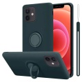 Hülle für Apple iPhone 12 MINI TPU Silikon mit Ring Liquid