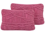 Kissen 2er Set aus Baumwolle Boho KIRIS Kissen 2er Set aus Baumwolle Boho KIRIS