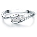 Damen Ring Damen Silber 52