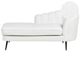Chaiselongue aus Bouclé Glamourös ALLIER Chaiselongue aus Bouclé Glamourös ALLIER