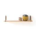 Wandregal VINTO, Holz und Metall, 80 cm