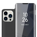 Hülle für iPhone 14 PRO Spiegel Standfunktion 360 Grad Schutz