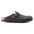 Birkenstock Boston MF Desert Dust - Sandalen - Herren Desert Dust Black 49 - Regular fit