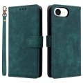 Cover-Discount - iPhone 16e Ledertasche mit RFID Blocker, Grün