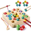 Activity-board, Motorikspielzeug Angelspiel, Kinderspielzeug Multicolor