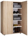 XL Holz Großer Schuhschrank Schuhregal Groß Stiefel Dielenmöbel Lona 5 Fächer XL Holz Großer Schuhschrank Schuhregal Groß Stiefel Dielenmöbel Lona 5 Fächer