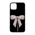 GUSCIO, iPhone 12 Pro Max - Cover Satin White Ribbon