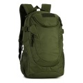 Taktischer Rucksack Schultasche Militär Schulranzen Tagesrucksack Wasserdicht Mini Erwachsene Tagesrucksack Sportrucksack Trekking-rucksack Für Outdoor-sport Fitness Wandern Unisex Rasengrün ONE SIZE
