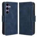 Cover-Discount - Galaxy S25 Etui viele Kartenfächer, Blau