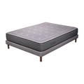 Matratzenset | 90x190 | Memory | 23 Cm | Gepolstertes Lattenrost Unisex Weiss 90X190CM