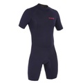 OLAIAN, Neoprenanzug Surfen Shorty 100 Neopren 1,5mm Herren Marineblau Herren Schwarz L