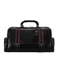 Maxwell Scott DinoM - Hochwertige Leder Reisetasche in Schwarz