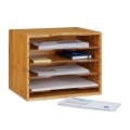Northix - Organizer-Speichersystem Schreibtisch organisieren Dokument Datei Rack Stand Büro, One Size
