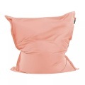 Beliani Sitzsack mit Innensack für In- und Outdoor 140 x 180 cm rosa