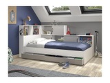 Vente-unique, Bett mit Stauraum Schublade ARMAND Bett mit Stauraum Schublade ARMAND
