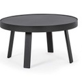 Garten Couchtisch Spyro anthrazit rund 71
