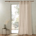Vorhang Romane Unisex Beige 140x180 cm