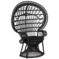 Beliani, Gartenstuhl aus Rattan Boho EMMANUELLE Gartenstuhl aus Rattan Boho EMMANUELLE