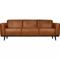 Sofa Statement 3-Sitz 230 Recycling Leder Cognac
