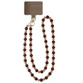 Kugelkette 120cm Braun Beige Unisex Braun ONE SIZE