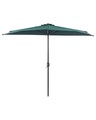 Halbrunder Sonnenschirm aus Polyester Modern GALATI Halbrunder Sonnenschirm aus Polyester Modern GALATI