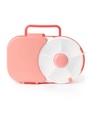 GöBe, Lunchbox für Kinder mit Snackschleuder, Watermelon Coral Lunchbox für Kinder mit Snackschleuder, Watermelon Coral