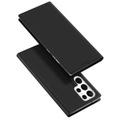 Dux Ducis - Samsung Galaxy S23 Ultra 5G Flip Wallet Cover Leder Tasche - Schwarz