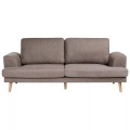 Beliani - 3 Sitzer Sofa aus Stoff Modern KILDAL, One Size, Braun Bunt