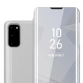 Cadorabo, Hülle für Samsung Galaxy S20 Spiegel Standfunktion 360 Grad Schutz