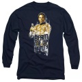 Star Trek - Beam Me Up TShirt, für Damen, Marine, Größe M