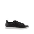 Turnschuhe Glitter Damen Schwarz/Weiss 41