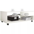 Holz Couchtisch Sofatisch Wohnzimmertisch Rollen rollbar Kaffeetisch Stango XL Holz Couchtisch Sofatisch Wohnzimmertisch Rollen rollbar Kaffeetisch Stango XL