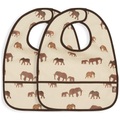 jollein Lätzchen wasserdicht Savannah beige 2er Pack