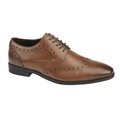 Halbschuhe, Weiches Softieleder Unisex Braun 40.5