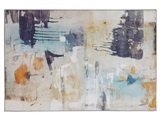 Beliani Teppich bunt 140 x 200 cm Kurzflor ADAPAZARI
