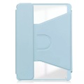 Cover-Discount - iPad Air 13 (M2 / M3) 360-Grad Hülle mit Tastatur, Blau,