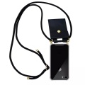 Cadorabo, Cadorabo Handy Kette für Apple iPhone 8 / iPhone 7 / iPhone 7S in SCHWARZ – Silikon Necklace Umhänge Hülle mit Gold Ringen, Kordel Band Schnur und ...