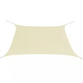 Diverse Hardware, Sonnensegel Oxford Gewebe Quadratisch 3,6 x 3,6 m Creme
