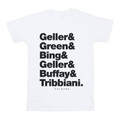 Surnames Text Tshirt Mädchen Weiss 128