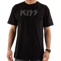 KISS - TShirt Logo, für Herren, Schwarz, Größe L