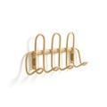 Wandgarderobe Miya Mit 4 Haken Unisex Beige ONE SIZE