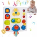 Activity-board - 9 in 1 Baby-Motorikspielzeug Sinnesspielzeug Baby-Baby-Würfelspielzeug Busy Board, One Size, Multicolor